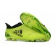 Nuevo Botas de fútbol Adidas X 17+ Purespeed FG Verde Negro