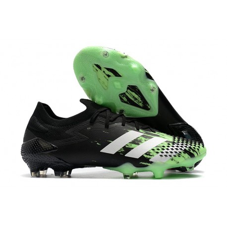 adidas Botas Predator Mutator 20.1 Low FG Verde señal Blanco Negro