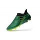 Baratas Botas de fútbol Adidas X 17+ Purespeed FG Verde Negro Voltio