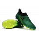 Baratas Botas de fútbol Adidas X 17+ Purespeed FG Verde Negro Voltio