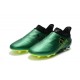 Baratas Botas de fútbol Adidas X 17+ Purespeed FG Verde Negro Voltio