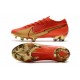 Nike Mercurial Vapor 13 Elite FG ACC Ronaldo CR100 Rojo Oro
