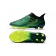 Baratas Botas de fútbol Adidas X 17+ Purespeed FG Verde Negro Voltio