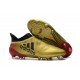 Baratas Botas de fútbol Adidas X 17+ Purespeed FG Táctil Oro Metálico Núcleo Negro Solar Rojo