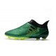 Baratas Botas de fútbol Adidas X 17+ Purespeed FG Verde Negro Voltio