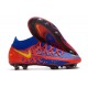 Nike Phantom Generative Texture Elite DF FG Azul Rojo Amarillo