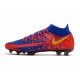 Nike Phantom Generative Texture Elite DF FG Azul Rojo Amarillo