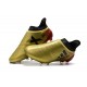Baratas Botas de fútbol Adidas X 17+ Purespeed FG Táctil Oro Metálico Núcleo Negro Solar Rojo