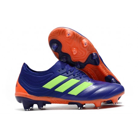 Nuevo Adidas Copa 19.1 FG Zapatillas de fútbol Violeta Verde