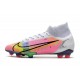 Bota Nike Mercurial Superfly VIII Elite FG Blanco Multicolored