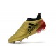 Baratas Botas de fútbol Adidas X 17+ Purespeed FG Táctil Oro Metálico Núcleo Negro Solar Rojo
