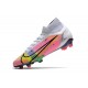 Bota Nike Mercurial Superfly VIII Elite FG Blanco Multicolored