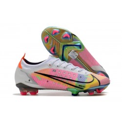Nike Nuevo Mercurial Vapor 14 Elite FG Blanco Platino Rosa