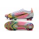 Nike Nuevo Mercurial Vapor 14 Elite FG Blanco Platino Rosa