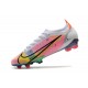 Nike Nuevo Mercurial Vapor 14 Elite FG Blanco Platino Rosa
