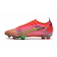 Nike Nuevo Mercurial Vapor 14 Elite FG Carmesi Plateado Metalizado
