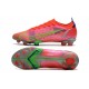 Nike Nuevo Mercurial Vapor 14 Elite FG Carmesi Plateado Metalizado