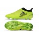 Nuevo Botas de fútbol Adidas X 17+ Purespeed FG Verde Negro