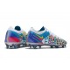 Nike Phantom GT Elite 3D FG - Blanco Azul Rosa Amarillo