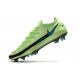 Nike Tacón de Fútbol Phantom GT Elite FG - Verde Negro Azul