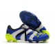 Nuevo Botas fútbol Adidas Predator Accelerator FG Azul Blanco Amarillo