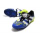 Nuevo Botas fútbol Adidas Predator Accelerator FG Azul Blanco Amarillo
