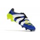 Nuevo Botas fútbol Adidas Predator Accelerator FG Azul Blanco Amarillo