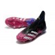 Botas de Fútbol Adidas PREDATOR FREAK + FG Negro Blanco Rosa