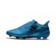 Botas de fútbol Adidas X 17+ Purespeed FG Hombre Azul Negro