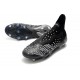 Botas de Fútbol Adidas PREDATOR FREAK + FG Negro Gris Blanco