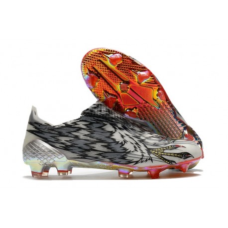 Botas adidas X Ghosted + FG Negro Plata Rosso