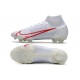 Bota Nike Mercurial Superfly VIII Elite FG Blanco Rojo