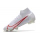 Bota Nike Mercurial Superfly VIII Elite FG Blanco Rojo