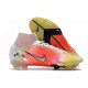 Nike Mercurial Superfly 8 Elite DF FG Blanco Negro Metálico Plateado