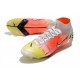 Nike Mercurial Superfly 8 Elite DF FG Blanco Negro Metálico Plateado