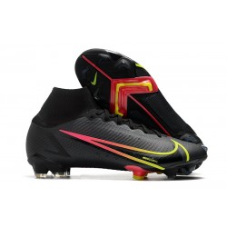 Bota Nike Mercurial Superfly VIII Elite FG Negro Cyber Off Noir