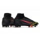 Bota Nike Mercurial Superfly VIII Elite FG Negro Cyber Off Noir