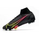 Bota Nike Mercurial Superfly VIII Elite FG Negro Cyber Off Noir