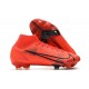 Bota Nike Mercurial Superfly VIII Elite FG Rojo Negro