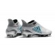 Botas de fútbol Adidas X 17+ Purespeed FG Hombre Blanco Azul Gris