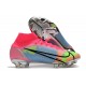 Bota Nike Mercurial Superfly VIII Elite FG Rosa Azul Verde