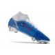 Nike Mercurial Superfly 8 Elite DF FG Azul Blanco Rojo