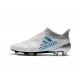 Botas de fútbol Adidas X 17+ Purespeed FG Hombre Blanco Azul Gris