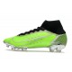 Bota Nike Mercurial Superfly VIII Elite FG Verde Negro Plata