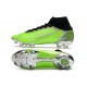 Bota Nike Mercurial Superfly VIII Elite FG Verde Negro Plata