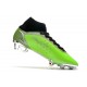 Bota Nike Mercurial Superfly VIII Elite FG Verde Negro Plata