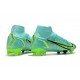 Nike Mercurial Superfly 8 Elite DF FG Turquesa Lima