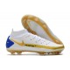 Botas Nike Phantom GT Elite DF FG Blanco Oro Azul