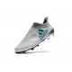 Botas de fútbol Adidas X 17+ Purespeed FG Hombre Blanco Azul Gris
