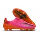 Zapatillas de fútbol Adidas X Ghosted.1 FG Rosa Negro Naranja